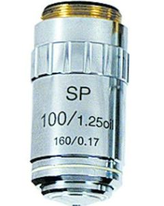 Microscope Objective, Din 100x Semi-plan, Retracta