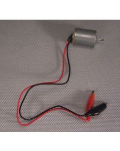 Motor With 2 Alligator Clip Leads