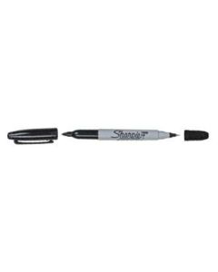 Marker Black W/2 Tips Fine and Ultra wtr Rest and
