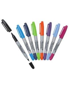 Marker 8 Colors W/2 Tips Fine and Ultra wtr Res an