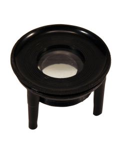 Tripod Glass Magnifier W/10x Lens, Screw Focus