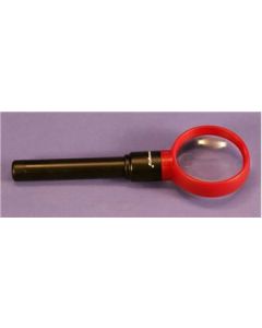 Illuminated Acrylic Magnifier, 50mmdia. 2.5x W/5x