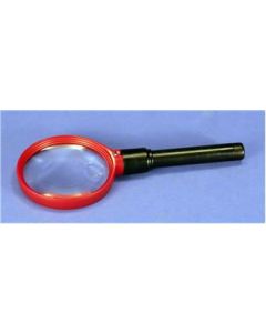Illuminated Acrylic Magnifier, 75mmdia. 2x W/4x Bi