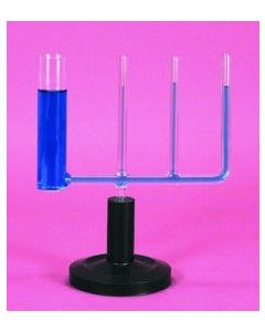 Equilibrium Tube W/stand, 4 Different Size Tubes