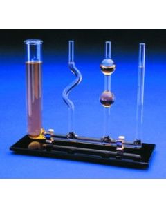 Equilibrium Tube W/stand, 4 Different Shape Tubes
