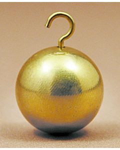 Physics Ball, Brass, 25mm/1", Hooked