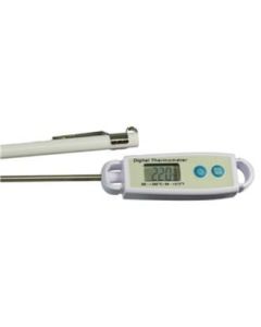 Thermometer.waterproof,digital,pocket,8"probe,cert