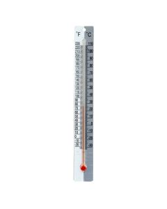 Alcohol Thermometer, Metal Back, -30 To 110°c/-20To 230°f