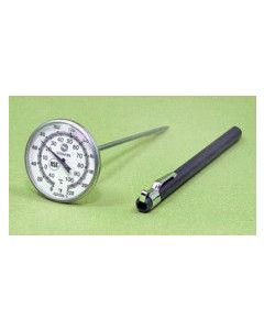 Pocket Thermometer W/1¾"dial Face,0 To 220°f/-10 T