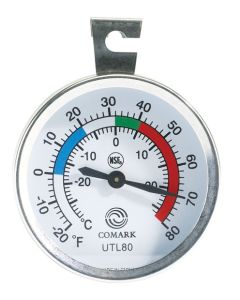Refrigerator Thermometer, Stick-on, -30 To25°c(-20