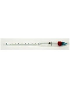 Brix-balling Hydrometer-thermom, 0-35%, 0-40°c**