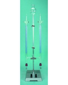 Hoffman Replacement Glass, 2 Plt Electrodes, Stand