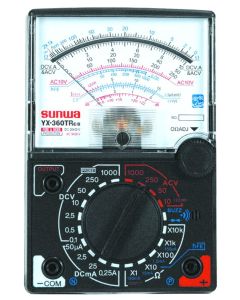 Analog Multimeter, Ac-dc, 5.7 X 3.6 X 1.2"