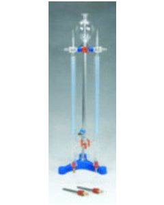 Deluxe Hoffman Electrolysis Apparatus W/stand and