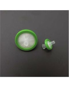 Syringe Filter, Pes, 30mm, 0.45um, Sterile, Green,