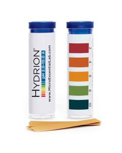 Ph Paper Strips,hydrion, Type A, Range 2-10, 100/vial