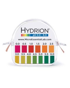 Hydrion Ph Paper, Brilliant, 0.0-6.0, 2 Rolls