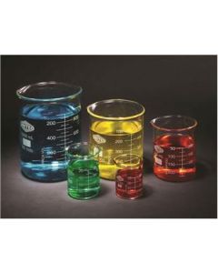 Beaker Set, Glass,Borosilicate,50-100-250-600-1000
