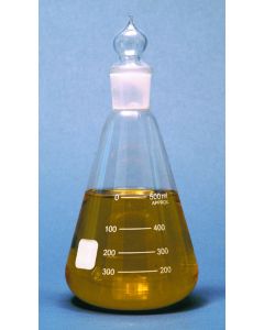 Flask W/stopper, Graduated, Best Value, 250ml