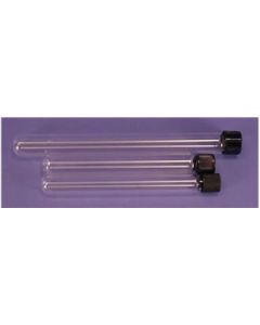 Glass Culture Tubes w/Screw PTFE Lined Cap, 20x200