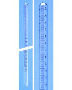 Gas Measuring Tube, Flint Glass, 100ml
