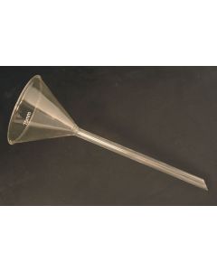 Long Stem Glass Funnel, 75mm Top I.D.