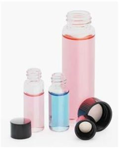 Vials, Kimax®, Gls, Ptfe Lined Caps, 15x45mm, 10/pk