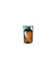 Amber Safety Coated Glass Jar, 17oz/500ml