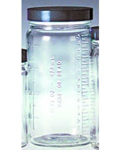 Glass Bottle Beaker®, Grad, 16oz/480ml,cap 70-400
