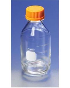 Bottle, Media, 100ml, Orange Cap, Seal Ring, Corni