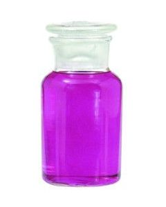 Clear Glass Reagent Wide Mouth Bottle with Stopper