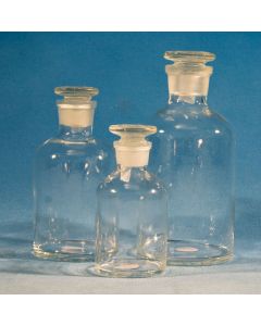 Clear Reagent Bottle, 1000ml, 32oz, Narrow Mouth,