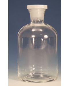 Clear Reag Bottle, 1000ml/32oz, Narrow Mouth, Plas