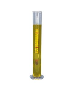 Glass Hydrometer Jar,600ml W/beaded Rim, 50mm X375