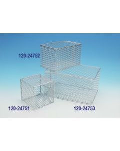 Aluminum Basket, L10"xw6"xh6" (256x152x152mm)