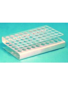 Aluminum Test Tube Rack, Holds 50 -12mm Tubes