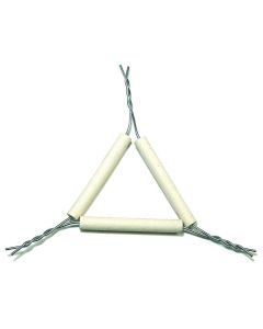 Clay Triangle, 3", 18 Gauge
