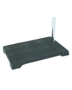 Cast Iron Supprt Stnd, 6x11"base, 1/2x36" Rod