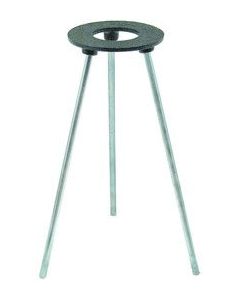 Tripod Stand, Single 3 1/2" Ring, 6" Iron Legs**