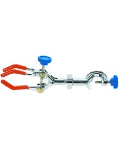 Swivel Clamp, 8" Long W/rubber Lined Jaws Open To3 1/2"