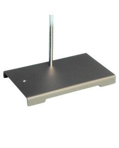Support Stand, 2-hole 5 1/2x8"base,3/8x20"rod
