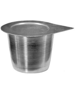 Stainless Steel Cruciblew/lid, 15ml