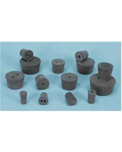 Rubber Stopper, Solid, Size 000, 1lb. Bag