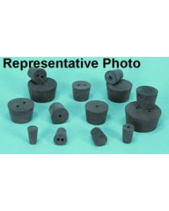 Rubber Stopper, 1-hole, Size 00, 1lb. Bag