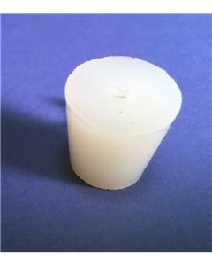 Stopper,Silicone,Size4,DrilledForThermometer**CL**