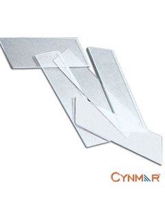 Slides, Beveled Glass, Plain End, 72/pk