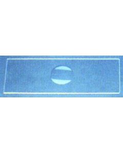Single Depression Microscope Slide, Glass