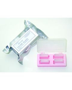 Glass Cover Slips, No.1, 22x22mm, 0.13-0.17mm Thck, 1oz 100/pk