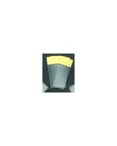 Premium Glass Slides,okando,yellow End, 75x25mm,72