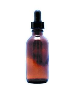 Round Amber Dropping Bottle, 1oz/30ml